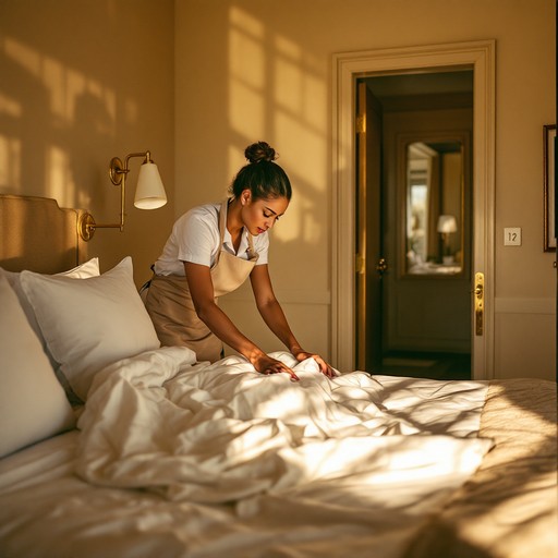 Free Housekeeping in action Image - Housekeeper, Hotel, Bed | Download ...