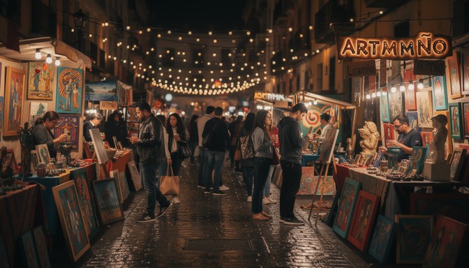Free Artisan Night Festival Image - Festival, Market, Night | Download ...