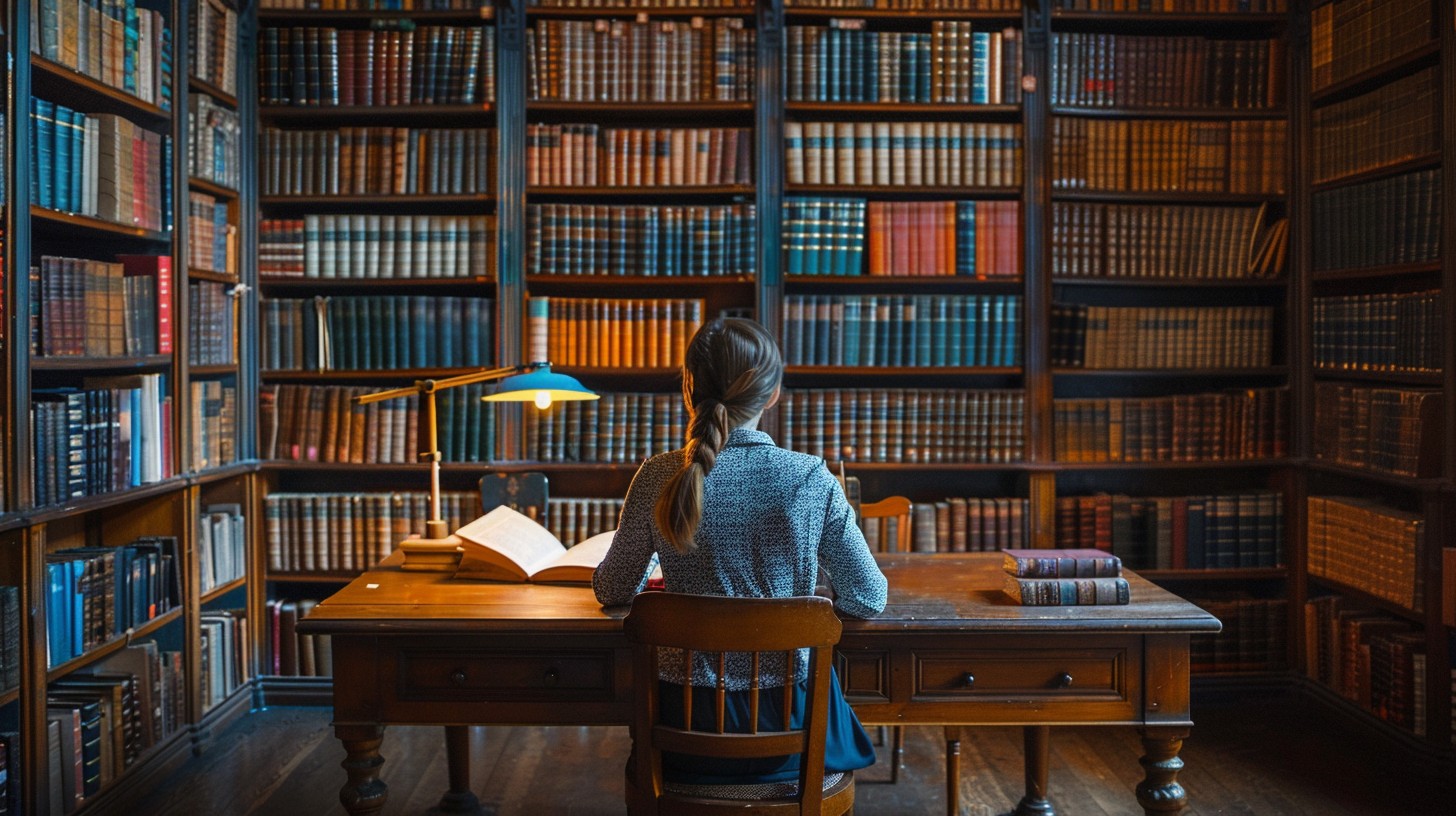 Books Ib Library Free Studying in Library Image - Library, Reading, Books | Download at ...