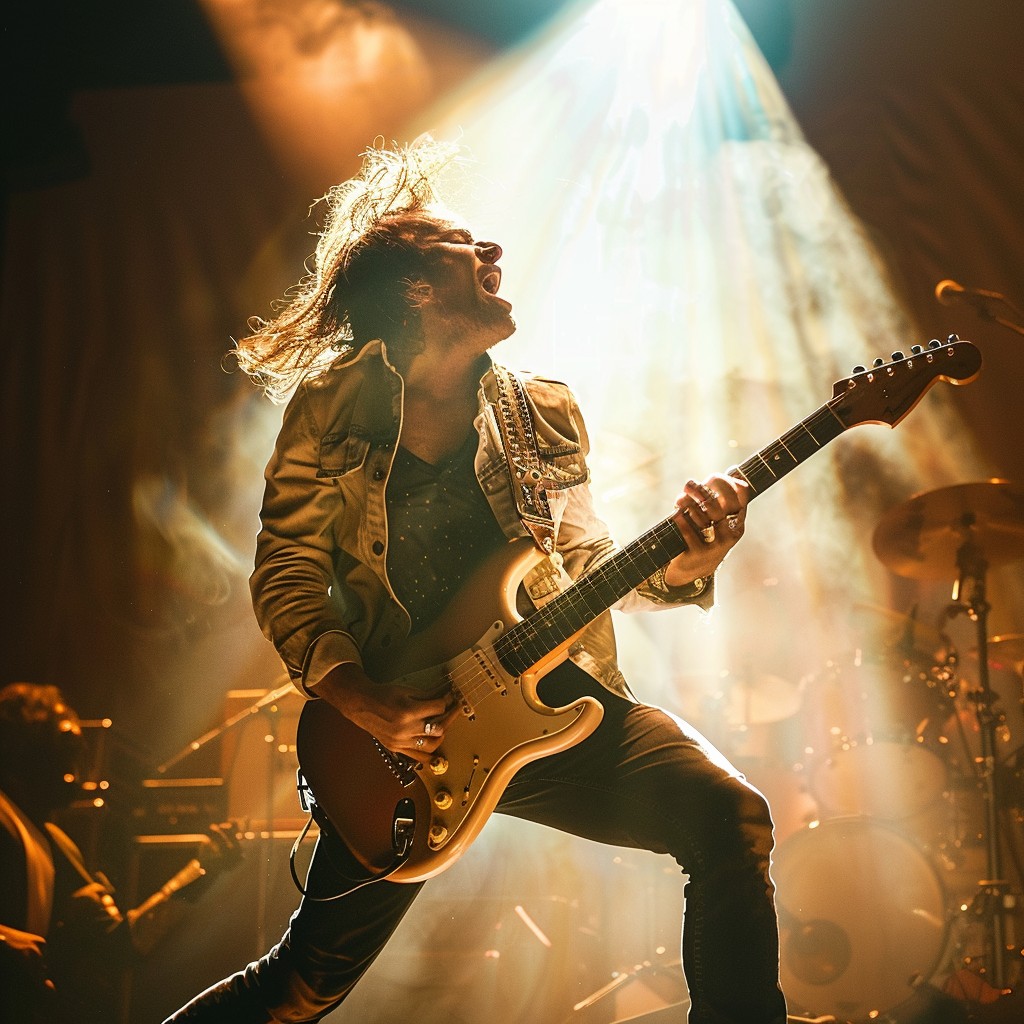Guitar Rocking Out Free Guitarist Rocking Out Image - Musician, Guitar, Performance ...