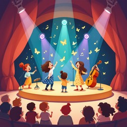 Free Children's Concert Magic Image - Children, Musicians, Performers ...