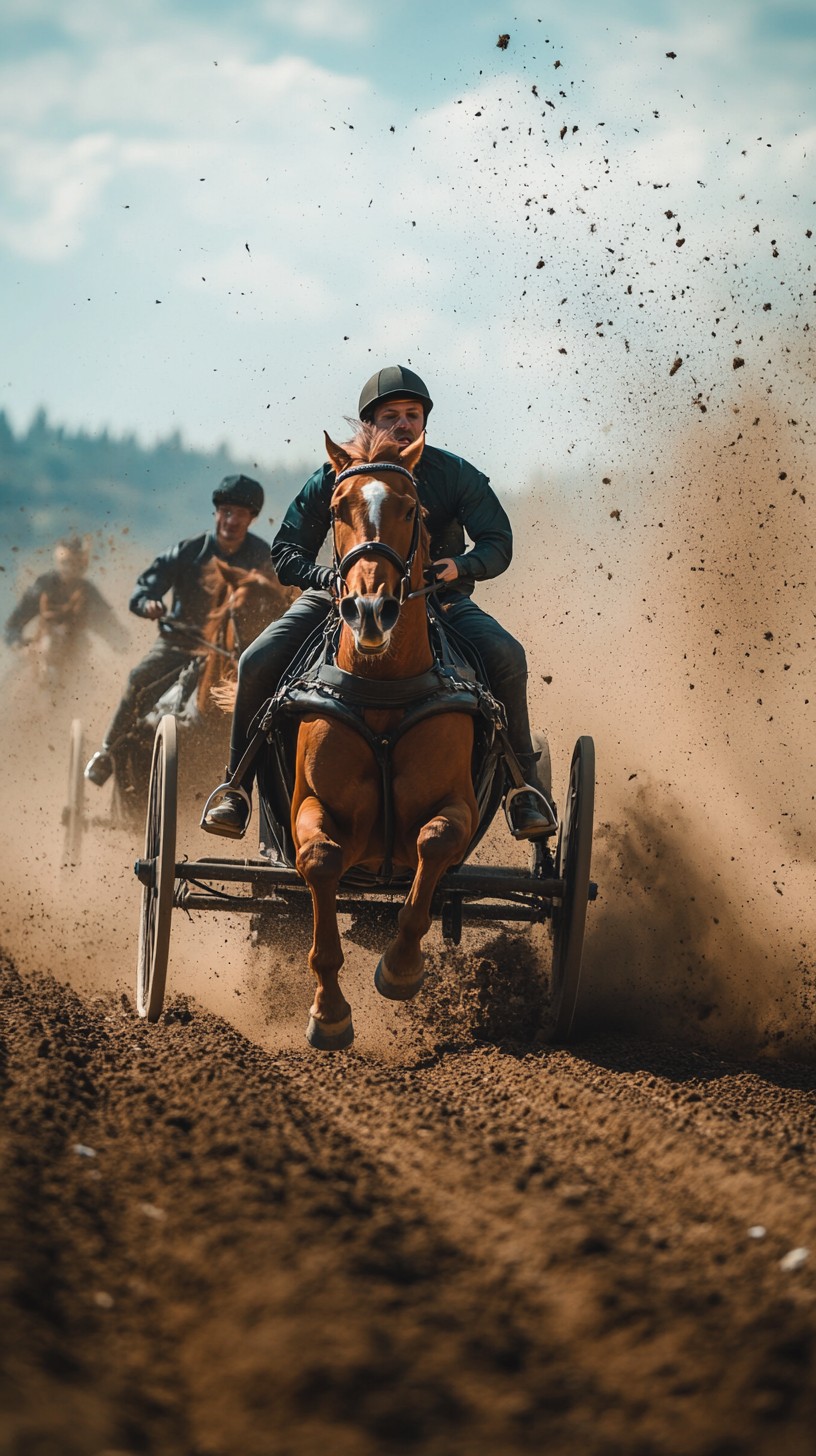 Free Intense Chariot Race Photo - Chariot, Race, Horses | Download at ...