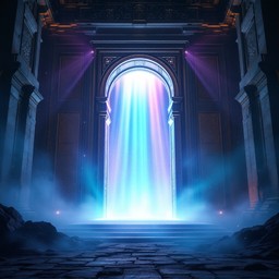 Free Mystical Light Passage Image - Portal, Gateway, Archway | Download ...