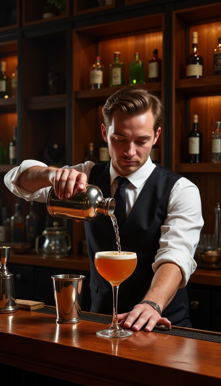 Free Craft Cocktail Artistry Image - Bartender, Mixology, Pouring ...