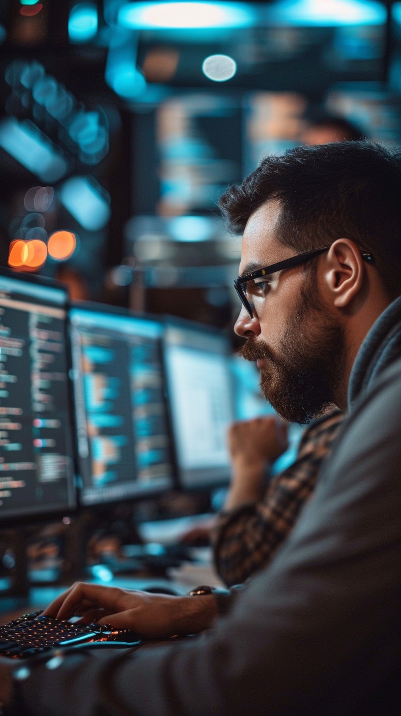 Free Focused Tech Professional Photo - Technology, Programmer, Computer ...