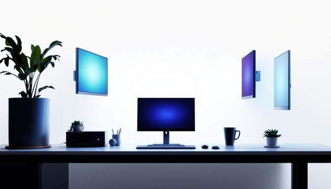 Floating Workspaces Free Floating Minimal Workspace Image - Minimal, Workspace, Floating ...