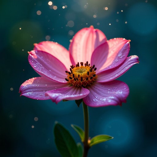 Free Dewy Cosmos Bloom Image - Cosmos, Flower, Pink | Download at StockCake