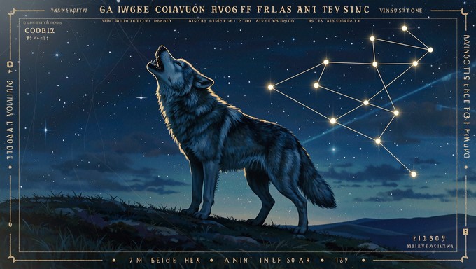 Free Celestial Wolf Howling Image | Download at StockCake