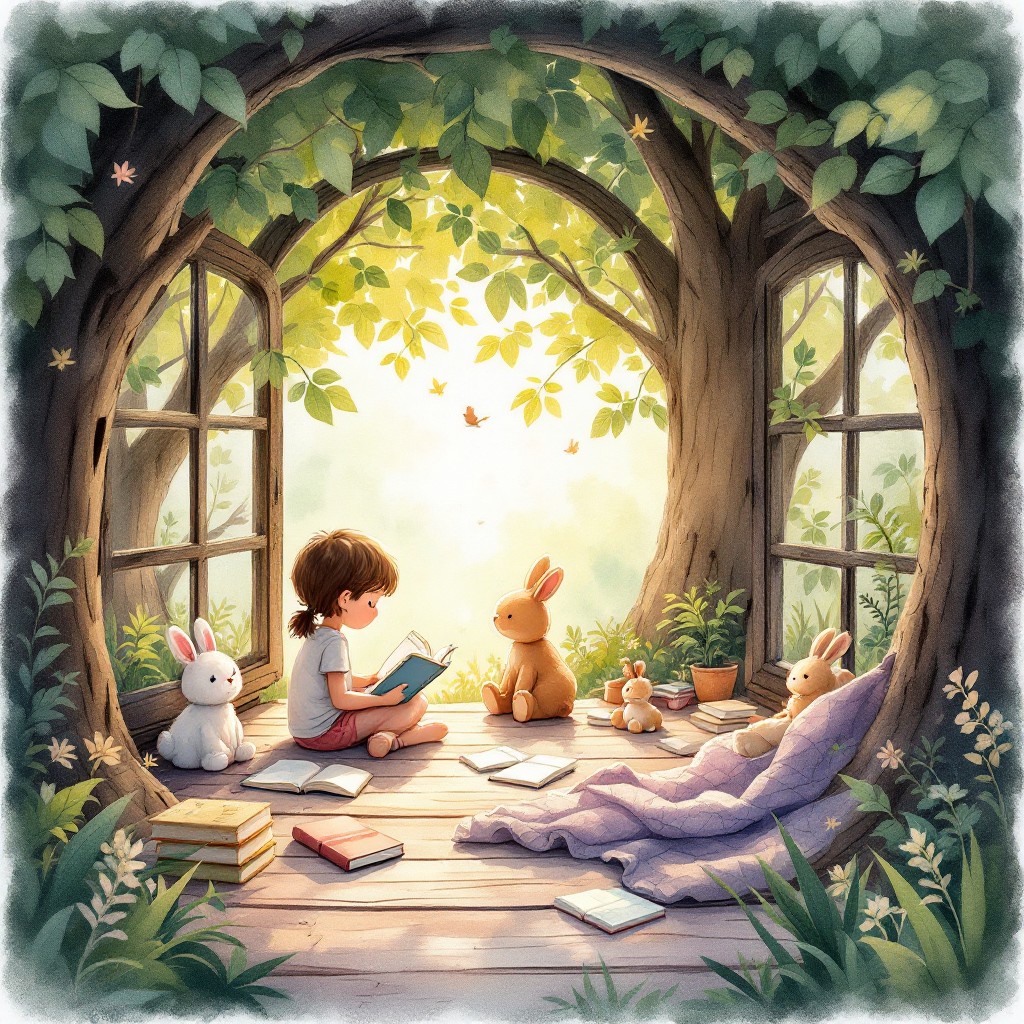 Tree House Reading Free Treehouse Reading Magic Photo - Treehouse, Reading, Child ...
