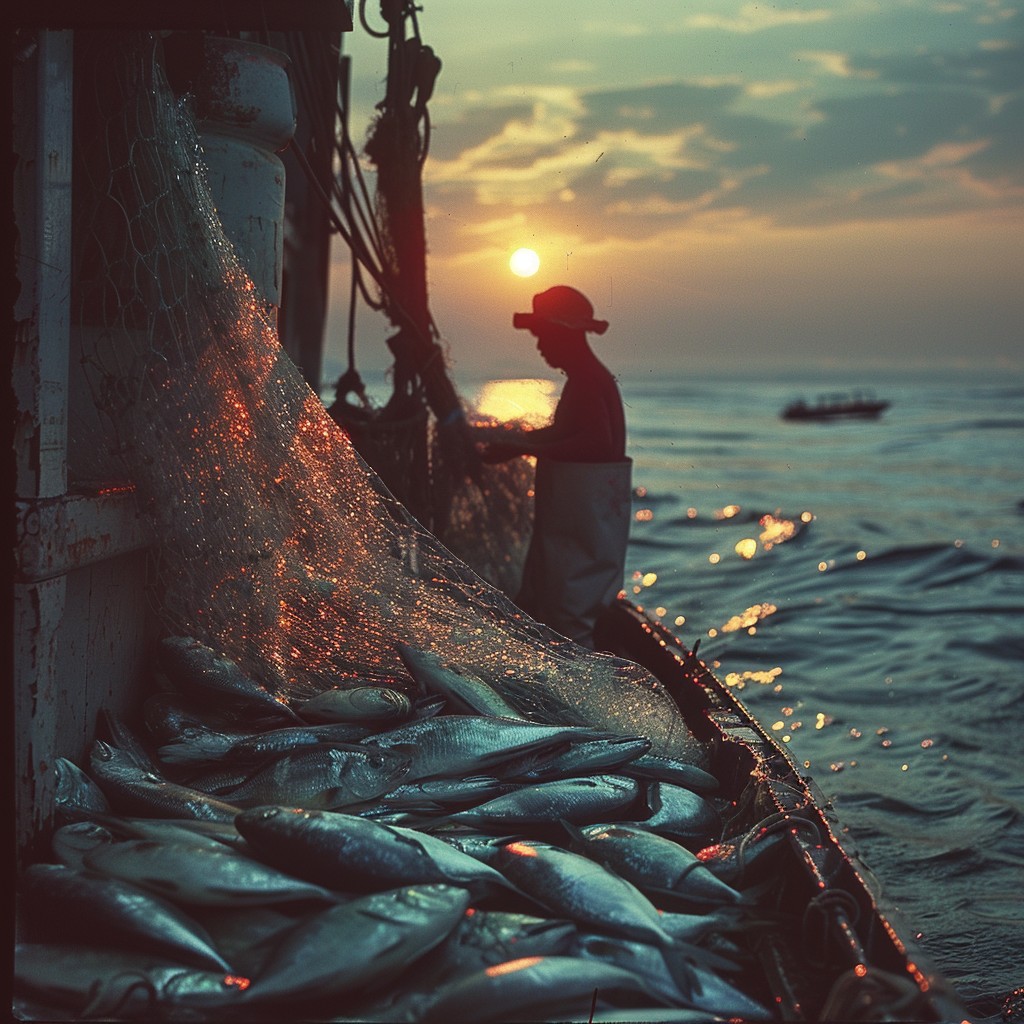Fishing Visual Free Sunset Fishing Trip Image - Sunset, Fisherman, Ocean | Download at ...