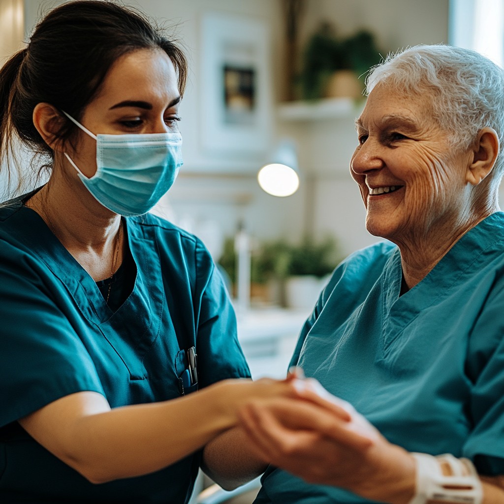 Free Caring medical assistance Image - Healthcare, Compassion, Nurse ...