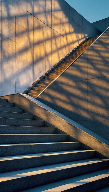 Two Shadows Stairs Free Shadows Meet Stairs Image - Stairs, Shadows, Geometric | Download ...