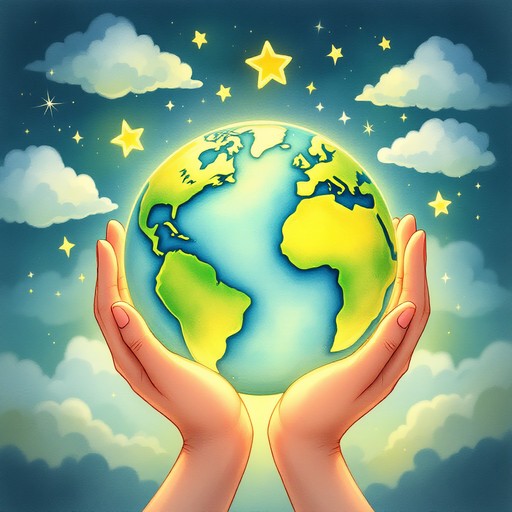 Connection With Earth Free Earth In Hands Image - Earth, Planet, Hands | Download at StockCake
