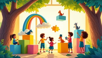Free Magical Treehouse Teamwork Image - Children, Teamwork, Treehouse ...