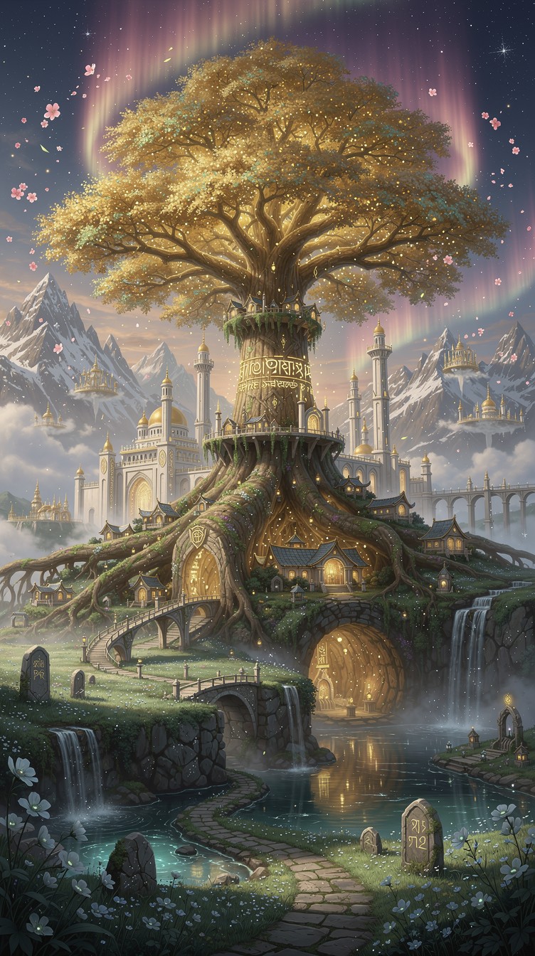 Free Sacred Tree Kingdom Image - Fantasy, Tree, Kingdom | Download at ...