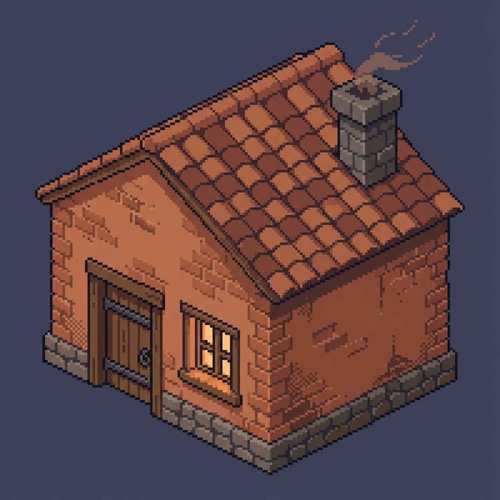 Free Cozy Pixel Inn Image - Isometric, Pixel, Inn | Download at StockCake