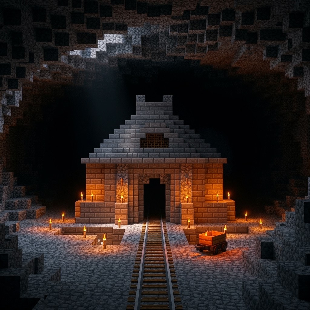 Free Underground Minecraft Sanctuary Image - Minecraft, Pixel ...