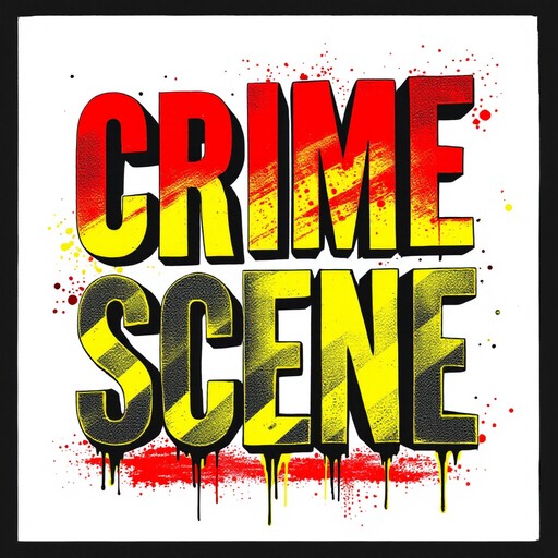 Crime Word Lettering Free Crime Scene Typography Image - Typography, Crime, Lettering ...