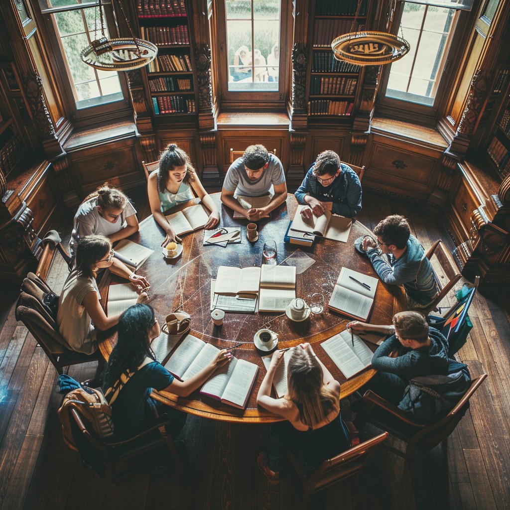 Free Study Group Image - Study, Group, Library | Download at StockCake