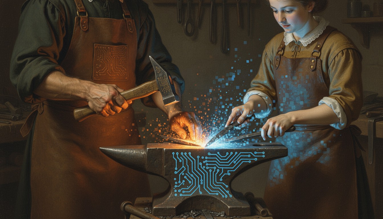 Free Forging Digital Future Image - Blacksmith, Workshop, Forge ...