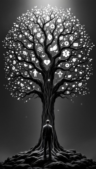 Powerful Wisdomtree Cartoon Free Illuminated Wisdom Tree Image - Tree, Mystical, Glowing | Download ...