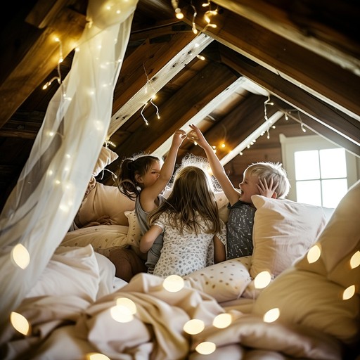 Free Cozy Attic Fun Image - Children, Attic, Fairy Lights | Download at ...