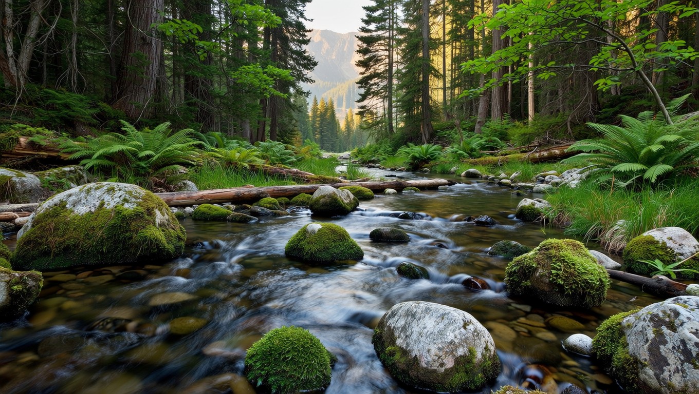 Free Forest Stream Sanctuary Image - Forest, Stream, Nature | Download ...
