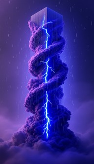 Free Lightning Pierces Storm Image - Lightning, Storm, Thunder ...