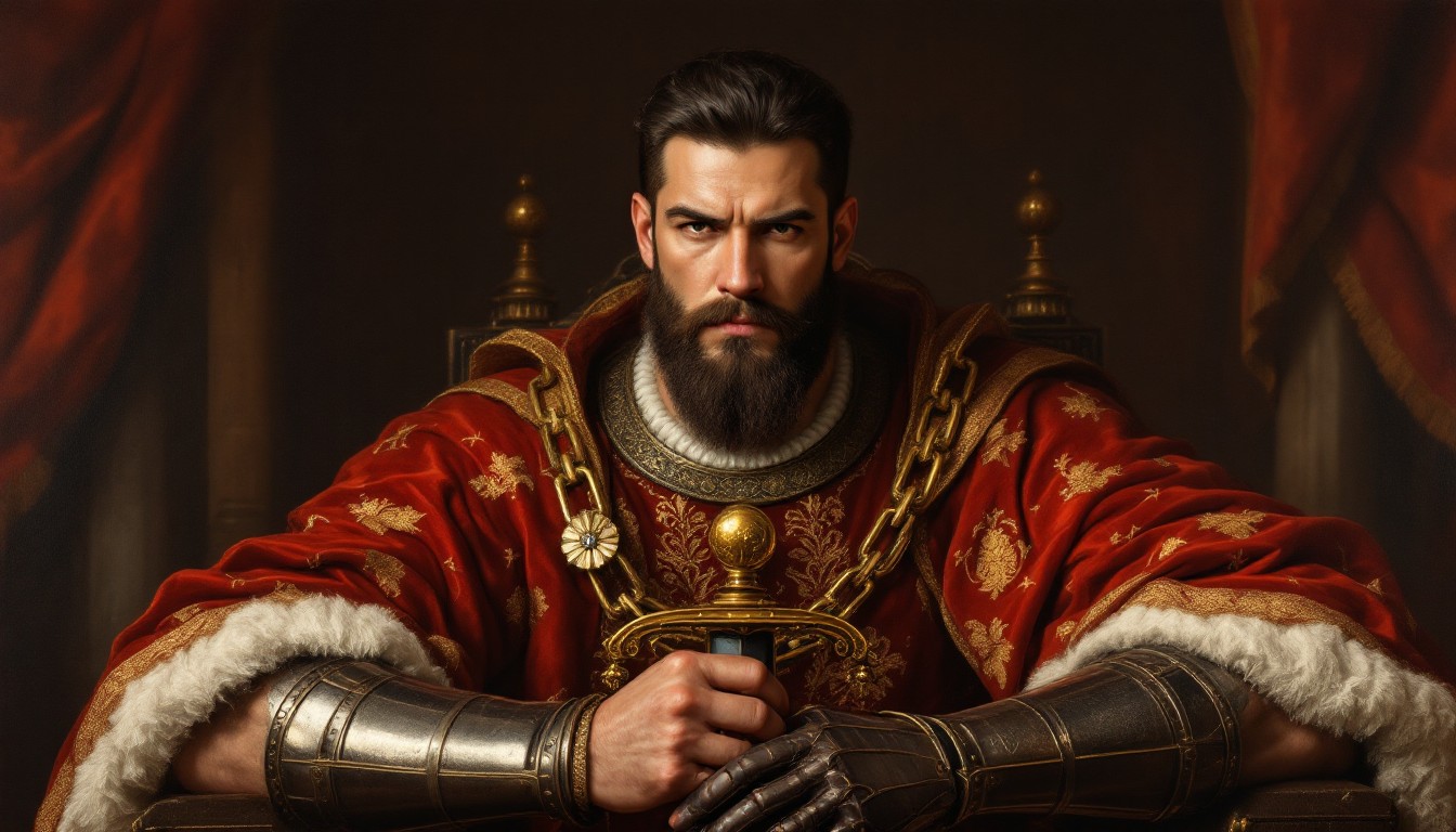 Free Majestic King Painting Image - Sovereignty, Ruler, King | Download ...