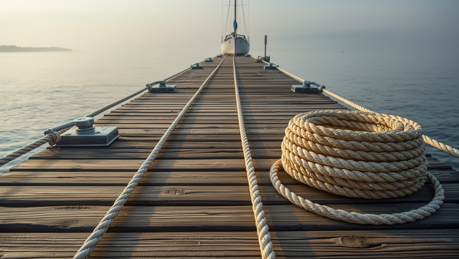 Portek Day Ropes Free Dawn Dock Ropes Photo - Dock, Rope, Harbor | Download at StockCake
