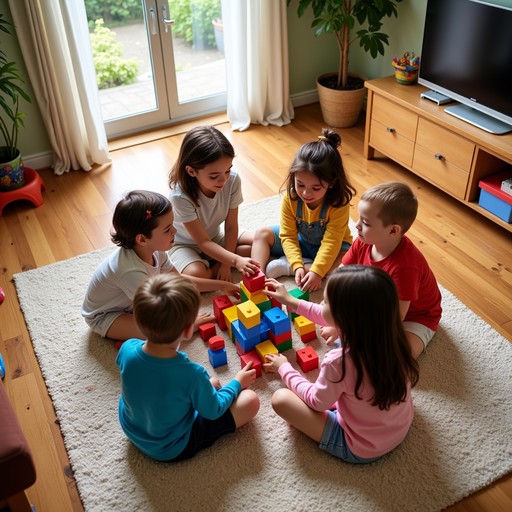 Free Collaborative Building Time Image - Playtime, Blocks, Children ...