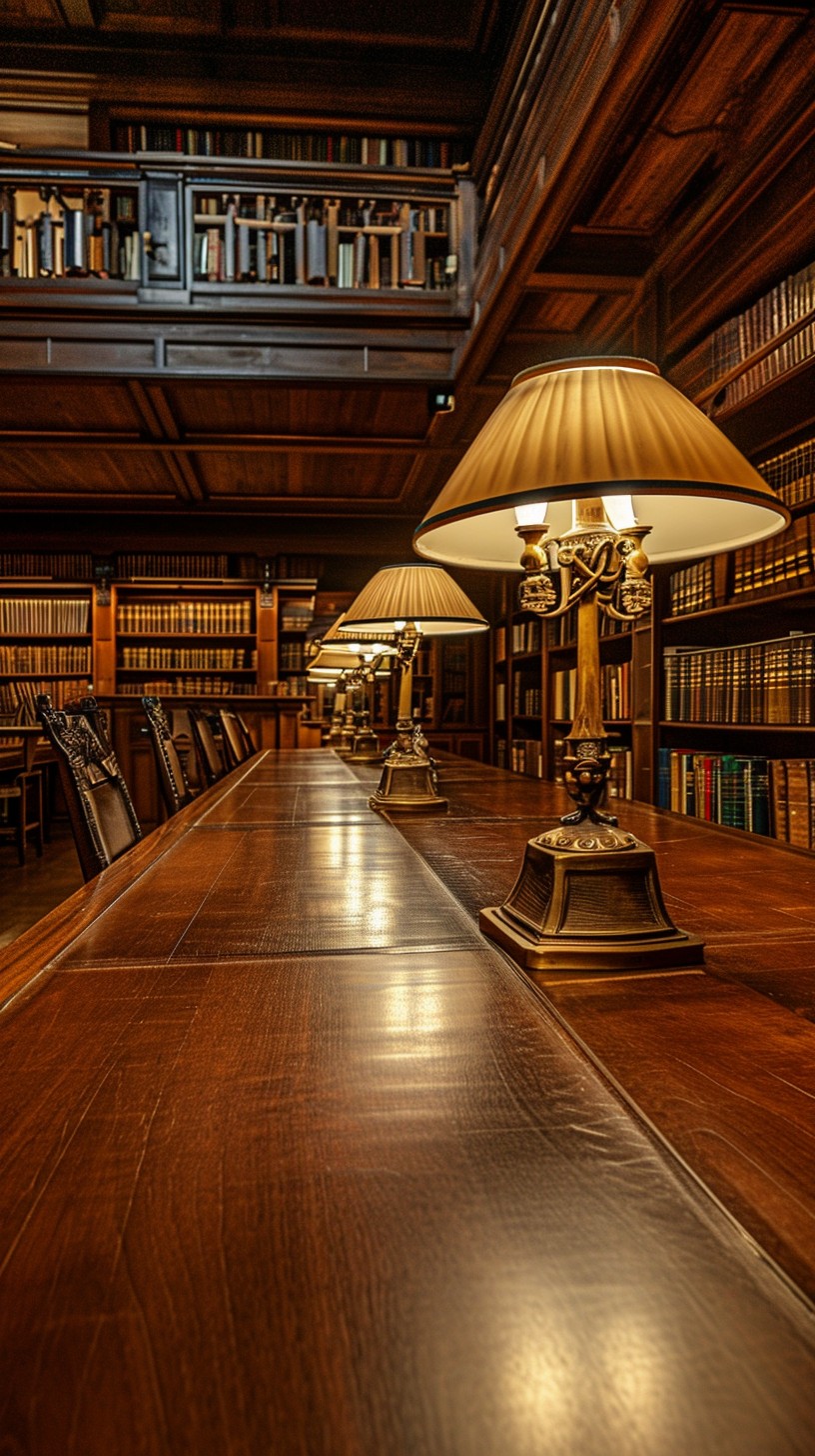 Free Elegant Library Interior Image - Library, Books, Shelves ...