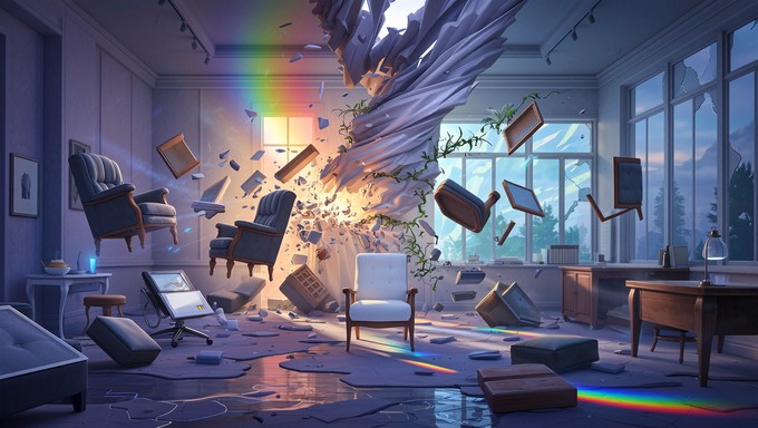 Free Beautiful Frozen Catastrophe Image - Surreal, Fantasy, Floating ...
