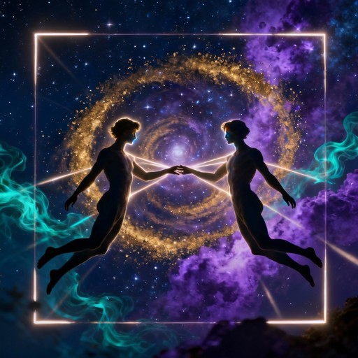 Free Cosmic Human Connection Image - Silhouette, Cosmic, Space ...