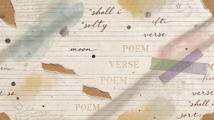 Free Vintage Poetry Layers Image - Vintage, Poetry, Parchment ...