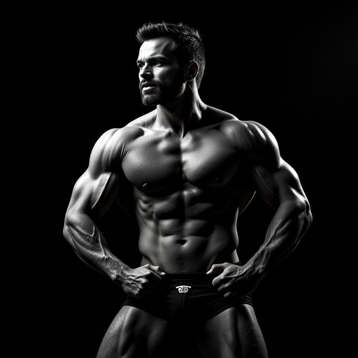 Free Strength In Shadow Image - Bodybuilder, Muscular, Strength ...