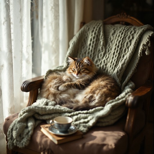 Free Warm Cat Nap Image - Cat, Tabby, Vintage | Download at StockCake