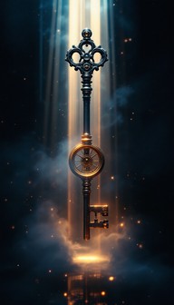 Free Mystical Floating Keys Image - Key, Magical, Space | Download at ...