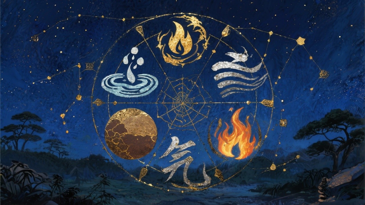 Free Cosmic Elemental Balance Image - Elements, Mystical, Alchemy ...