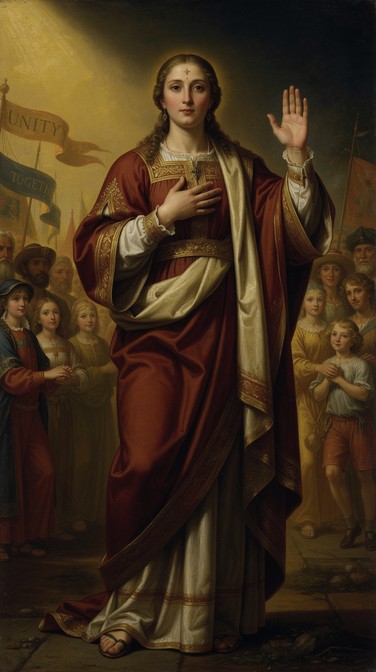 Unity Painting Renaissance Free Unity Through Solidarity Image - Painting, Portrait, Renaissance ...