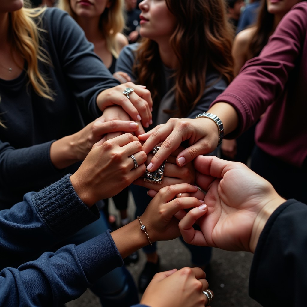 Free Hands joining together Image - Hands, Touch, Connection | Download ...