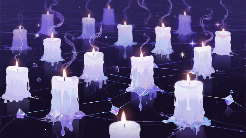Free Mystical Floating Candles Image | Download at StockCake