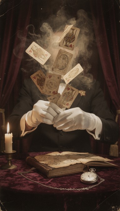Hand Using Spell Upwards Free Vintage Magic Trick Image - Magic, Vintage, Illusion | Download at ...