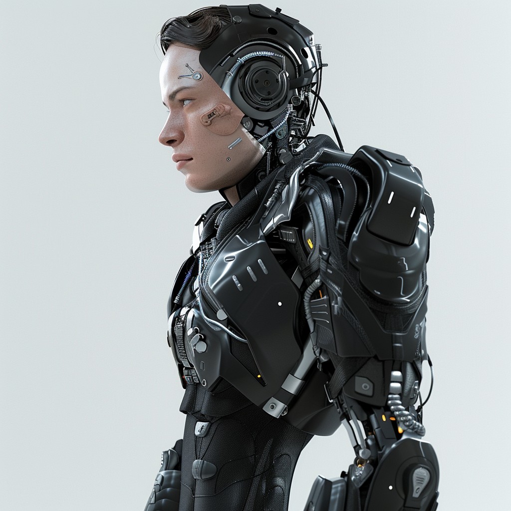 Free Futuristic Cyborg Profile Image - Cyborg, Futuristic, Humanoid ...