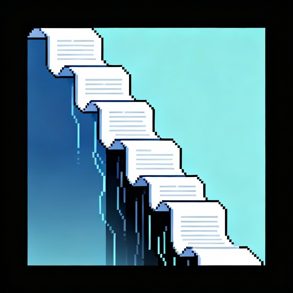Free Cascading Pixel Pages Photo - Pixels, Papers, Cascade | Download ...