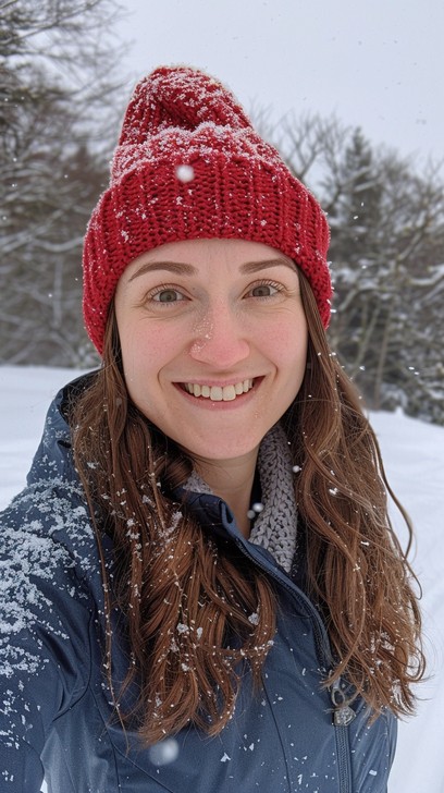 Free Snowy Winter Smile Image | Download at StockCake
