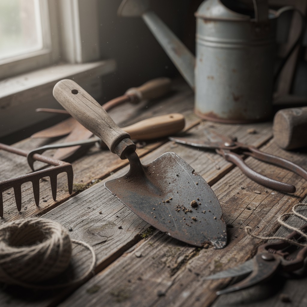 Rustic Garden Tools Free Vintage Gardening Tools Image - Trowel, Gardening, Rustic ...