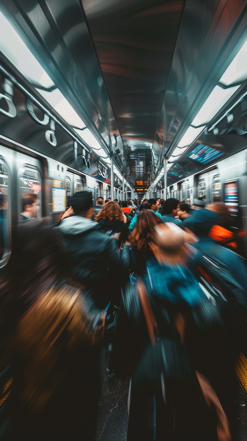 Free Subway Rush Hour Image - Subway, Commuters, Rush | Download at ...