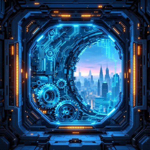 Free Futuristic Gear Window Image - Mechanical, Futuristic, Window ...