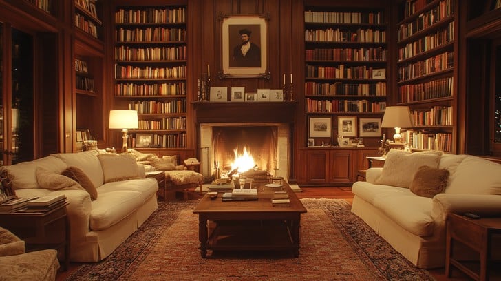 Free Cozy library interior Image - Library, Interior, Cozy | Download ...